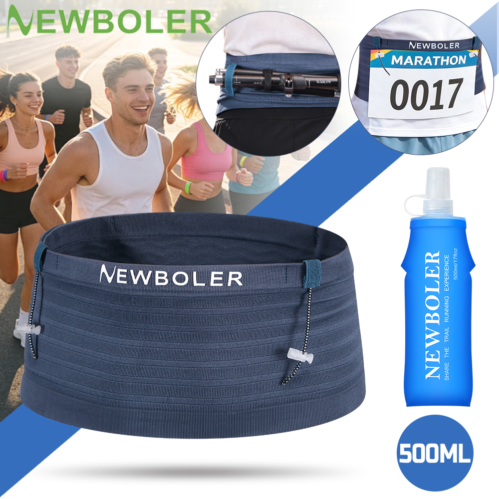 Running Gear Holder - NEWBOLER Elastic Sports Waist Bag Pack