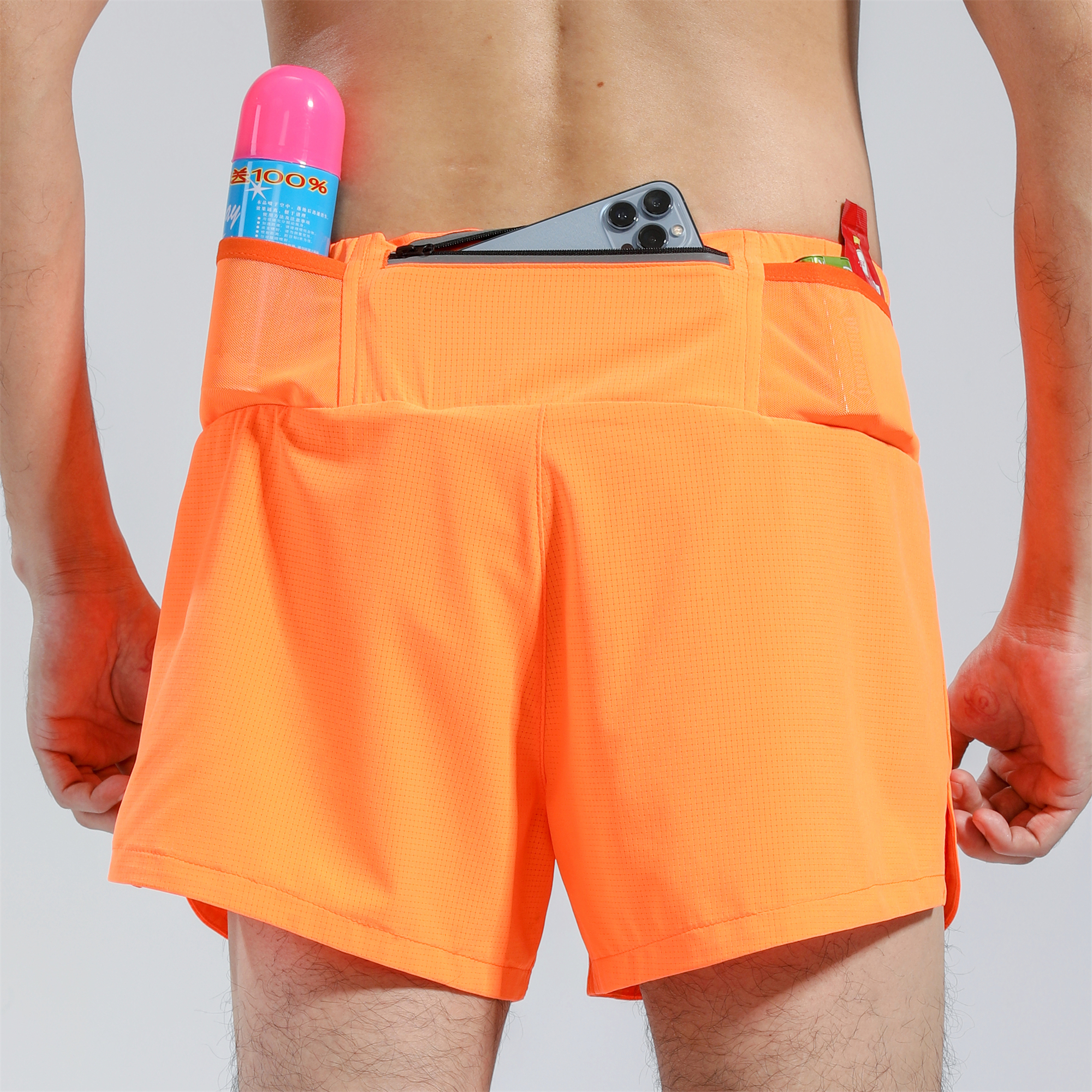 Ultragear Running - Mens Women Marathon Pockets Running Shorts