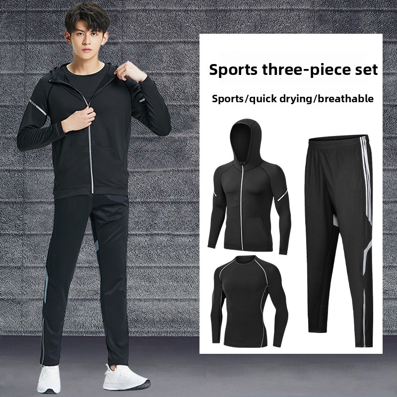 Men's Running Sport Set Qui Dr - Running Gear Youth 评论和价格