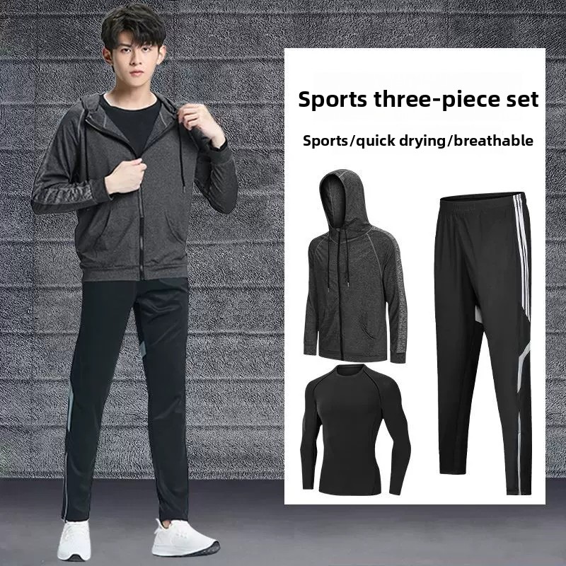 Men's Running Sport Set Qui Dr - Running Gear Youth 评论和价格