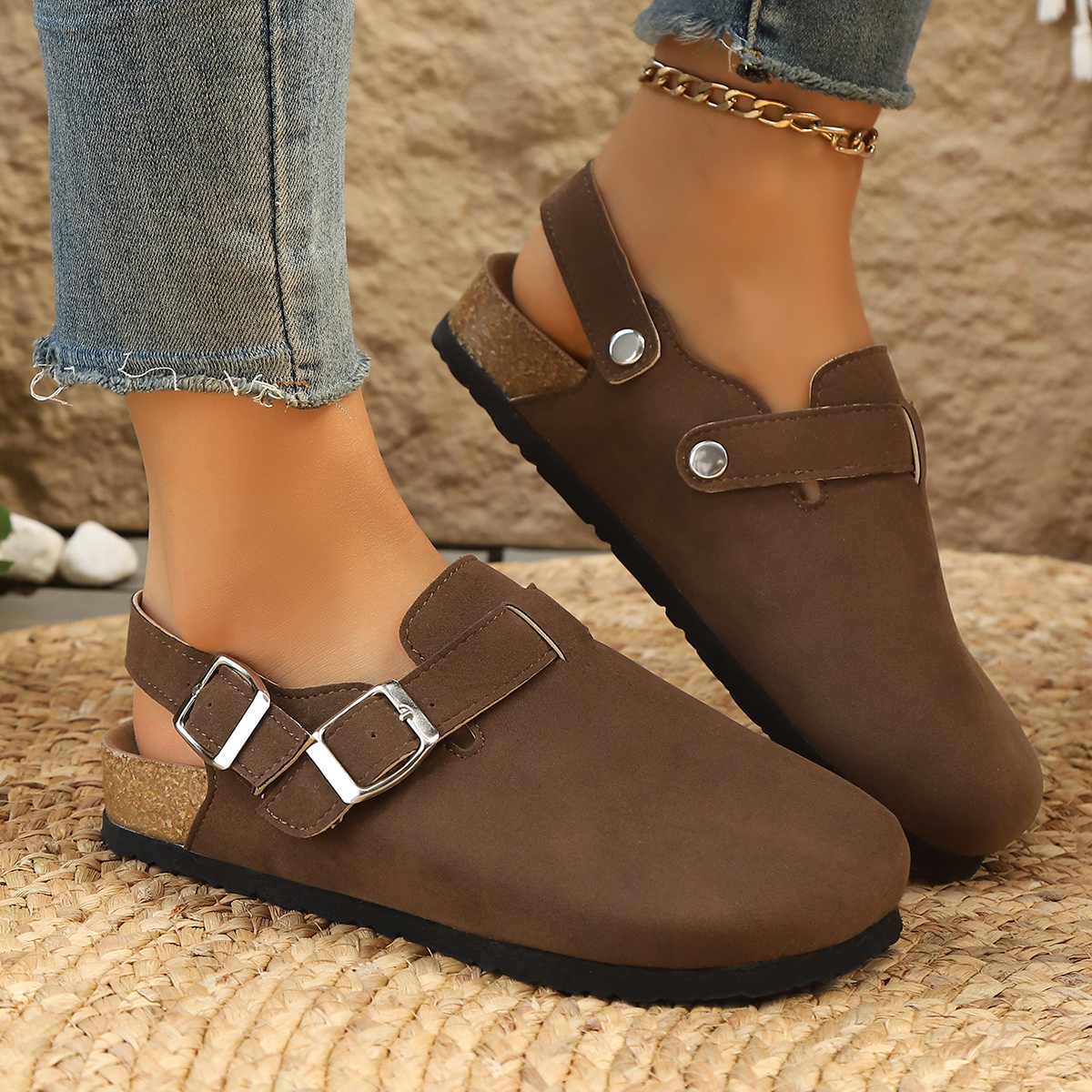 Litfun Suede Women's Clogs wit - Insole Arch Support 评论和价格