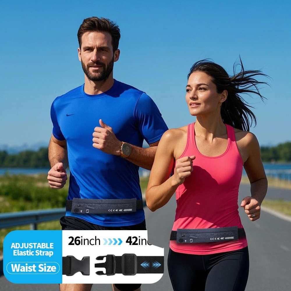 Slim Running Belt for Women Me - Running Gear In The Dark 评论和价格