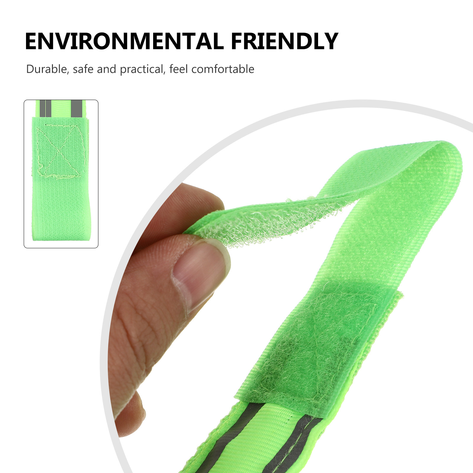 2Pcs LED Luminous Armband Fluo - Running Gear In The Dark 评论和价格
