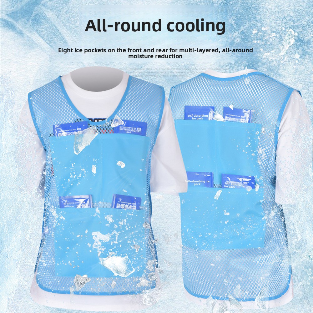 Summer Cooling Vest With 8 Gel - Energy Gel Pack 评论和价格