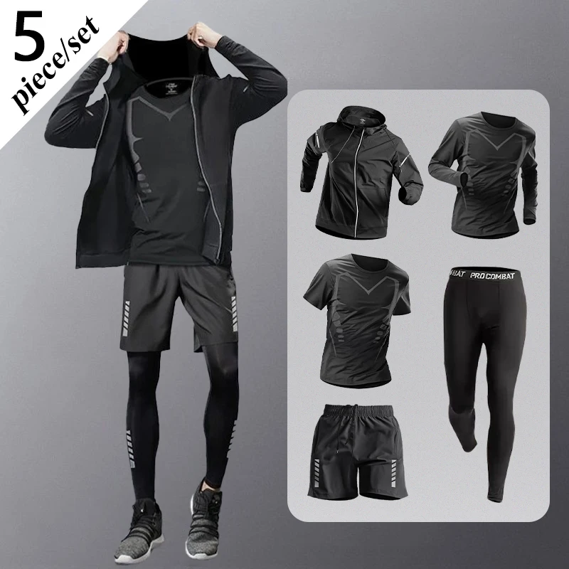 Tights men sports suit gym man - Running Gear Youth 评论和价格