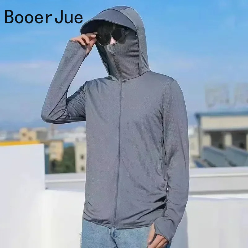 UPF50+ Men's Sun Protection Th - Running Gear For 评论和价格