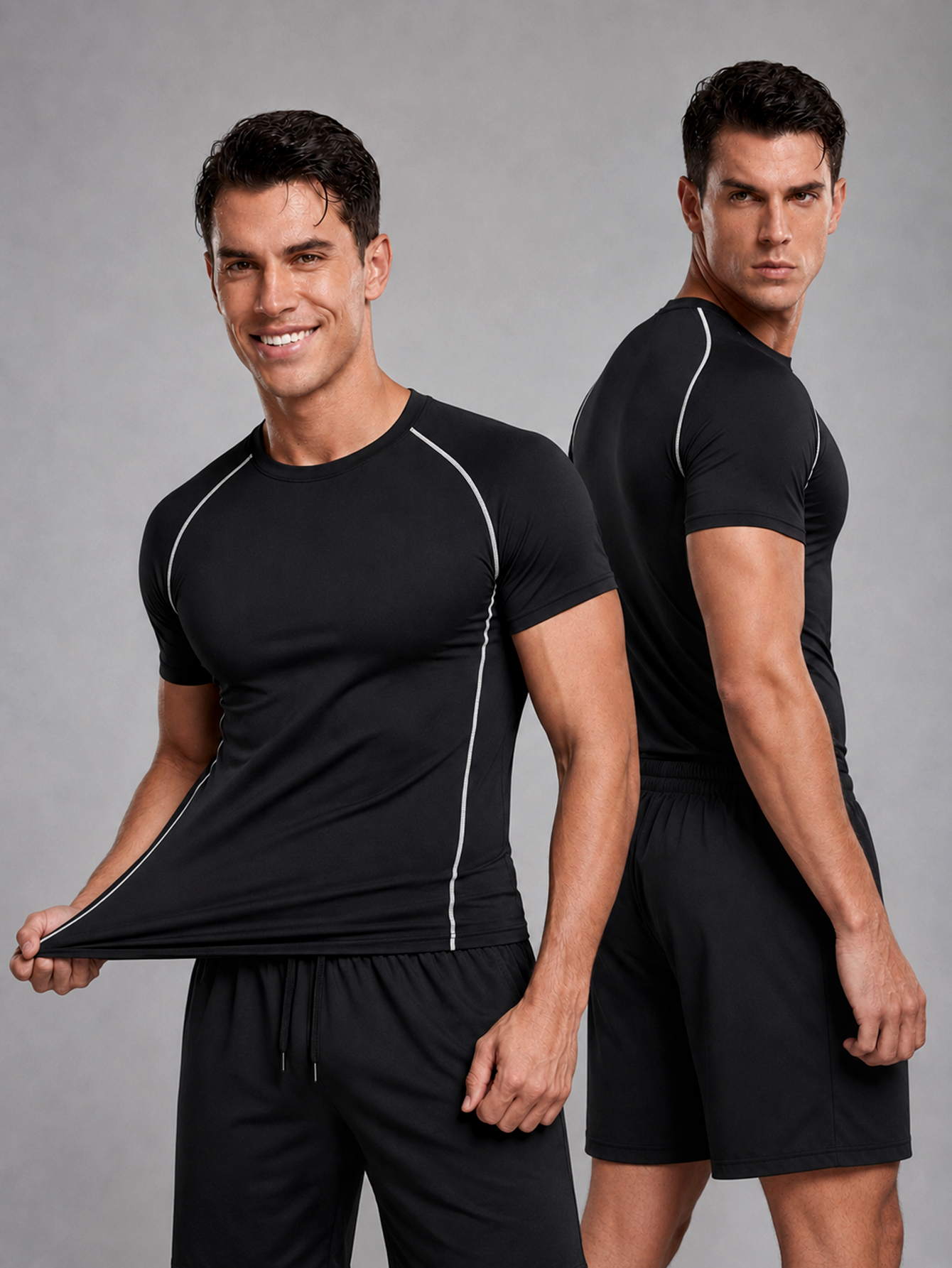 2-Piece Men's Sportswear Set,  - Running Gear For 评论和价格