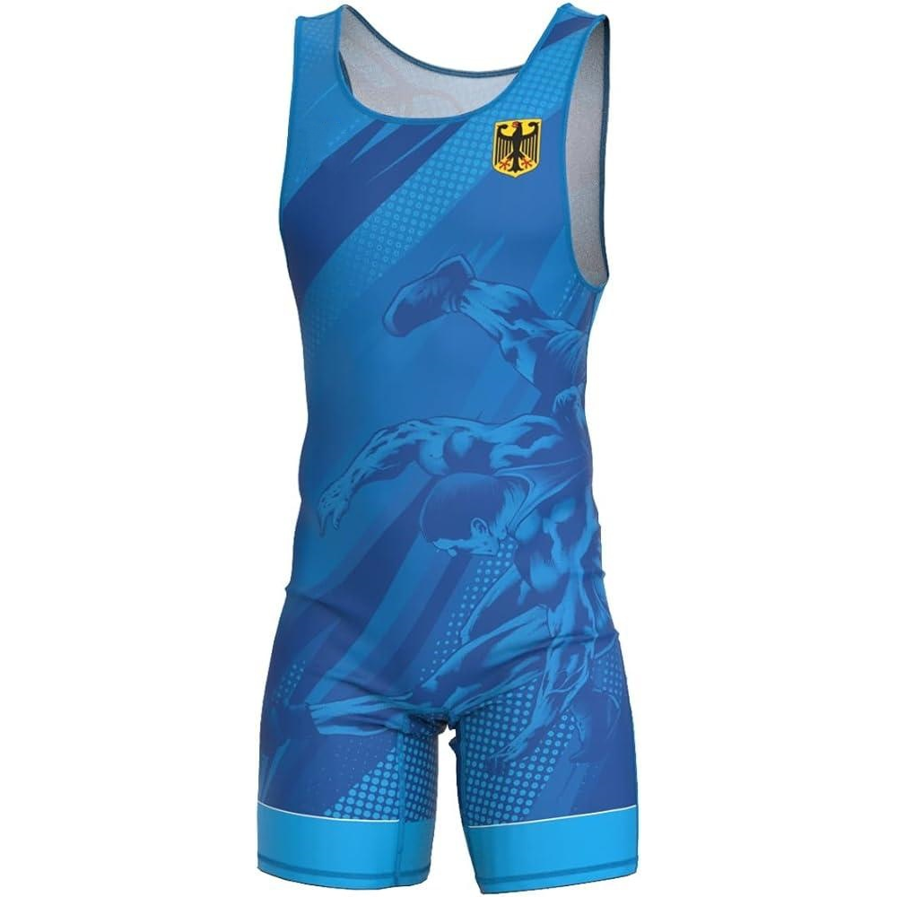 2025 Mens Wrestling Singlet Un - Running Gear Train 评论和价格