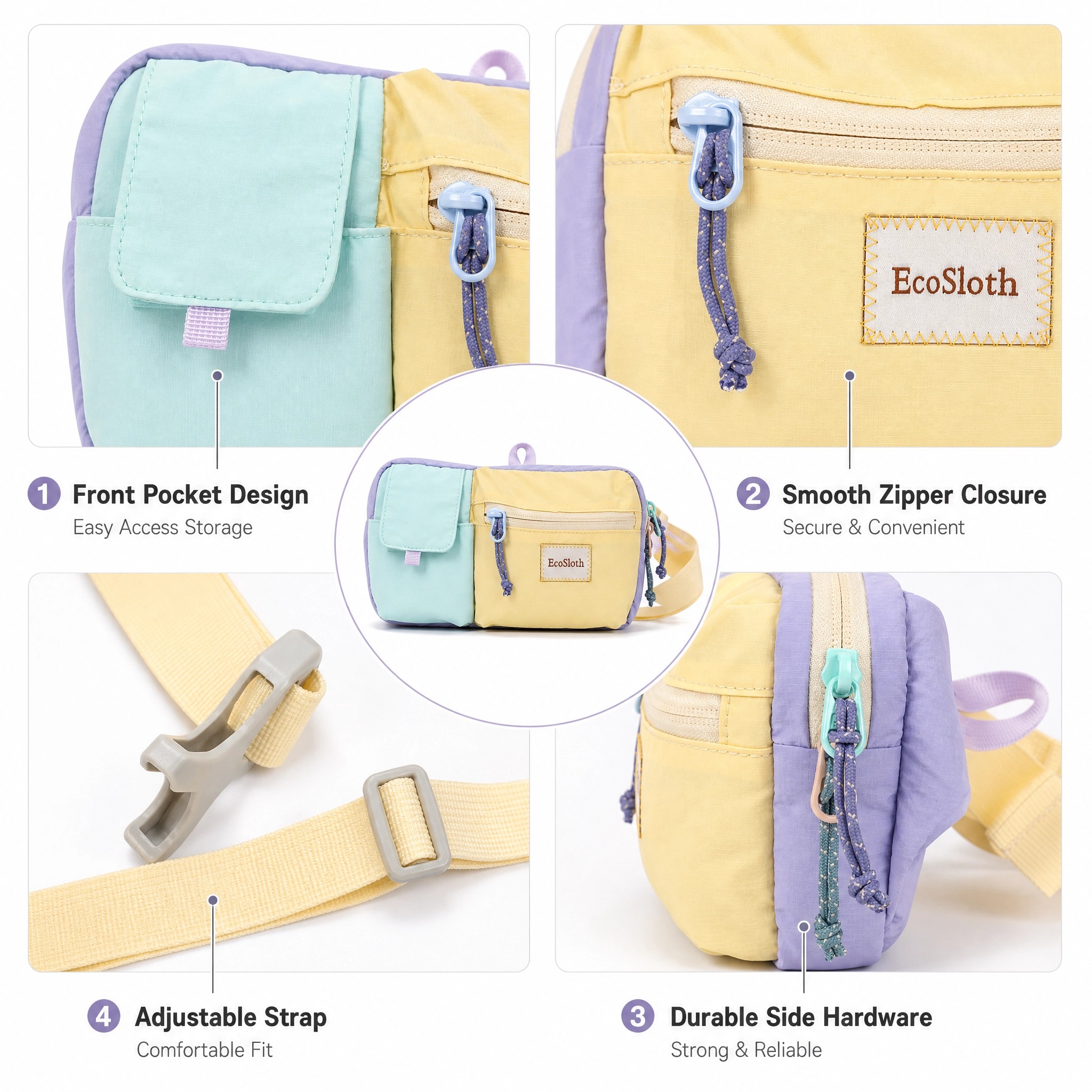 EcoSloth Fanny Packs for Women - Running Gear Holder 评论和价格