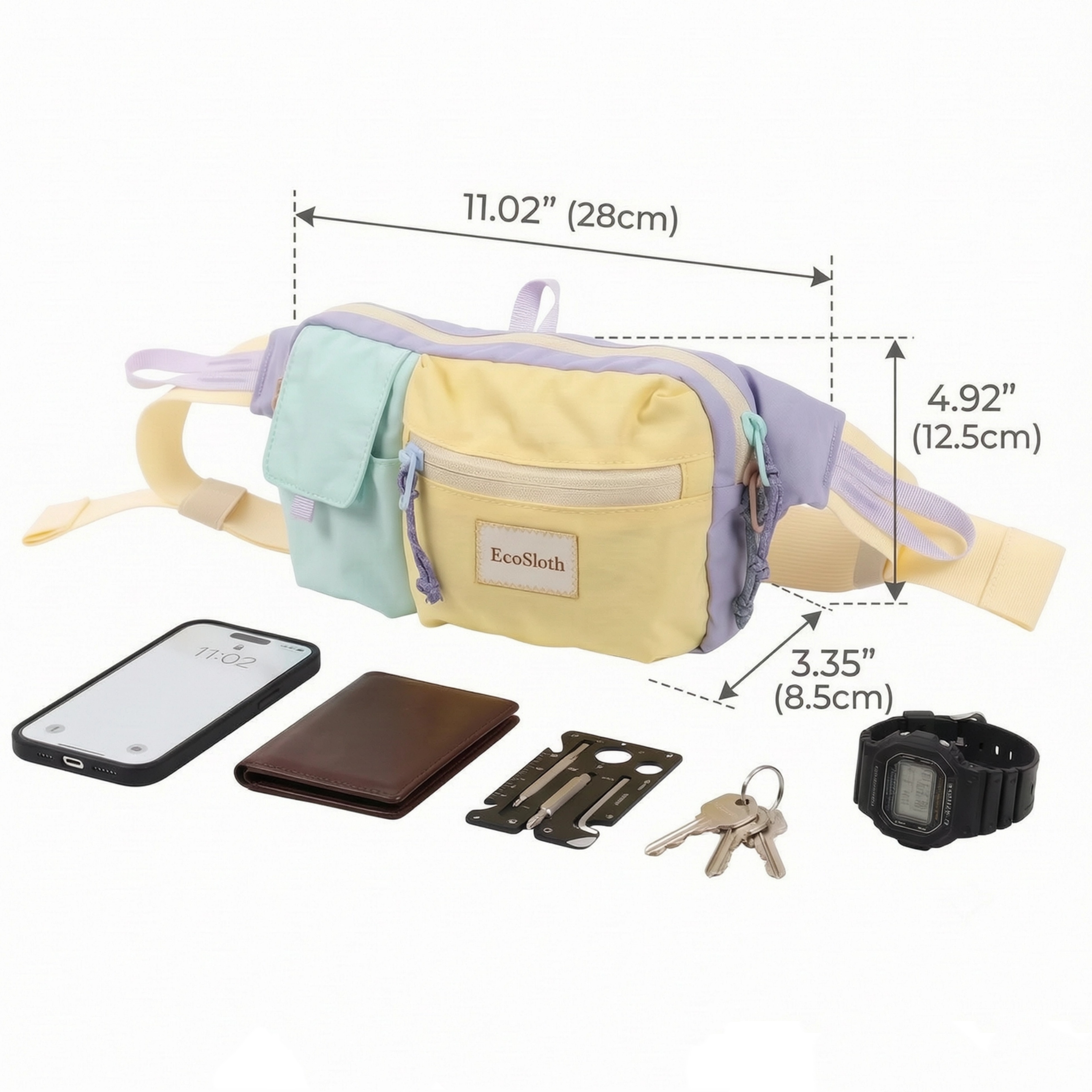 EcoSloth Fanny Packs for Women - Running Gear Holder 评论和价格