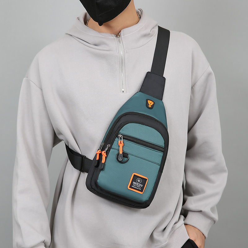Casual Men Chest Bag Nylon Sma - Running Gear Holder 评论和价格