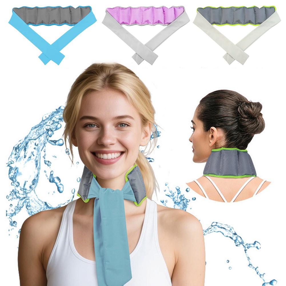 Reusable Cooling Ice Neck Wrap - Energy Gel Pack 评论和价格