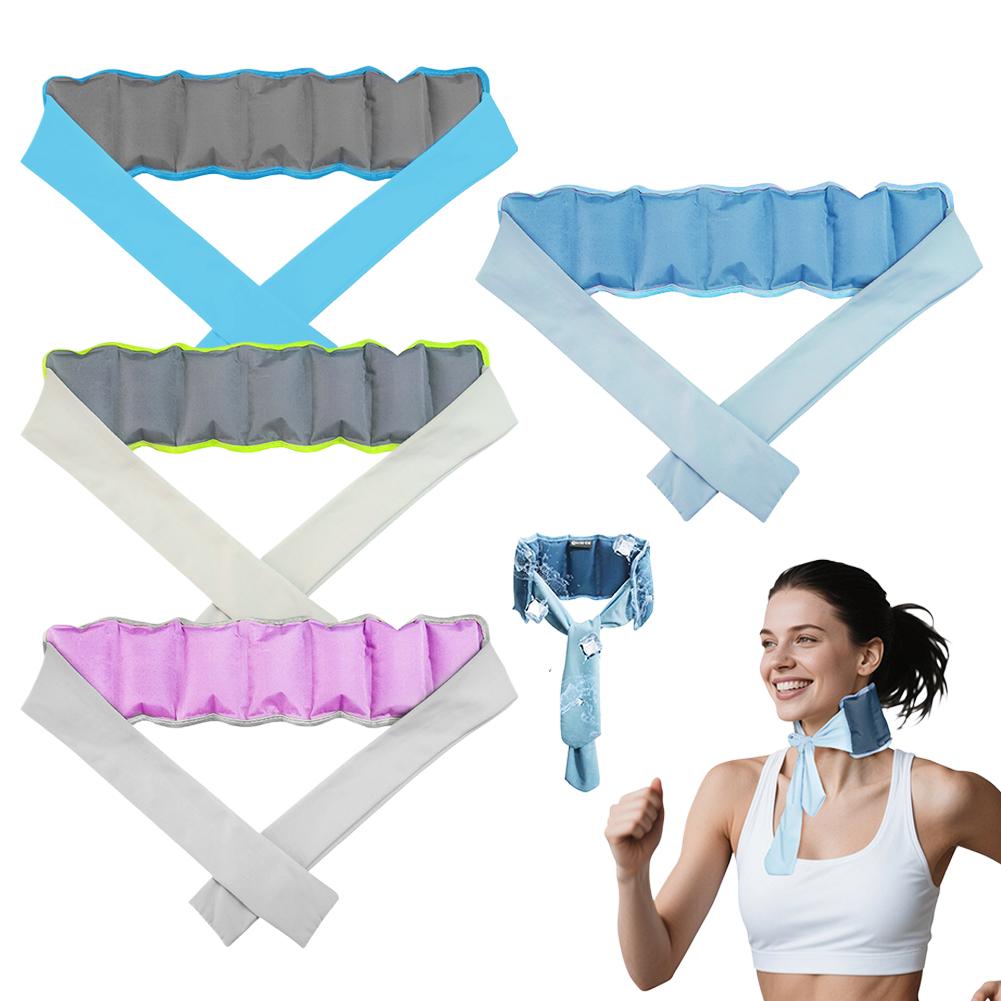 Reusable Cooling Ice Neck Wrap - Energy Gel Pack 评论和价格